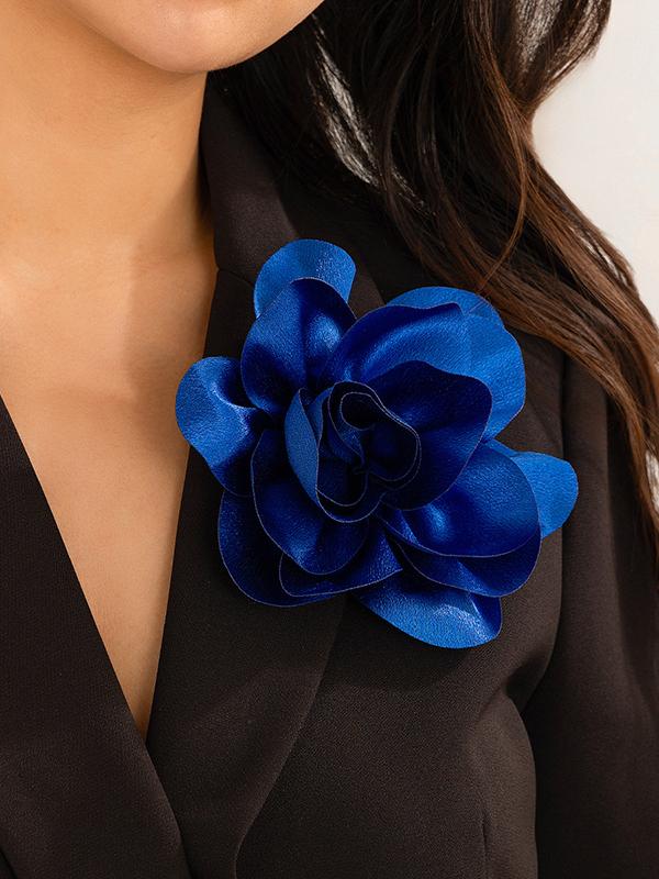 Three-Dimensional Flower Brooch Accessories Product Image