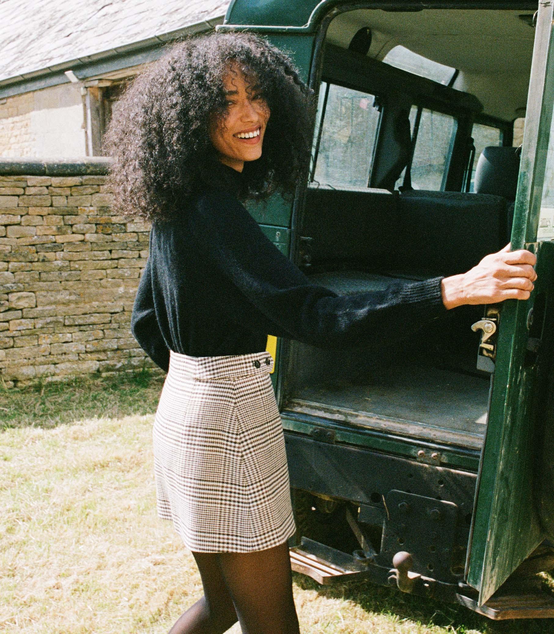 CHIERI SKIRT -- SOMMERVILLE CHECK Product Image