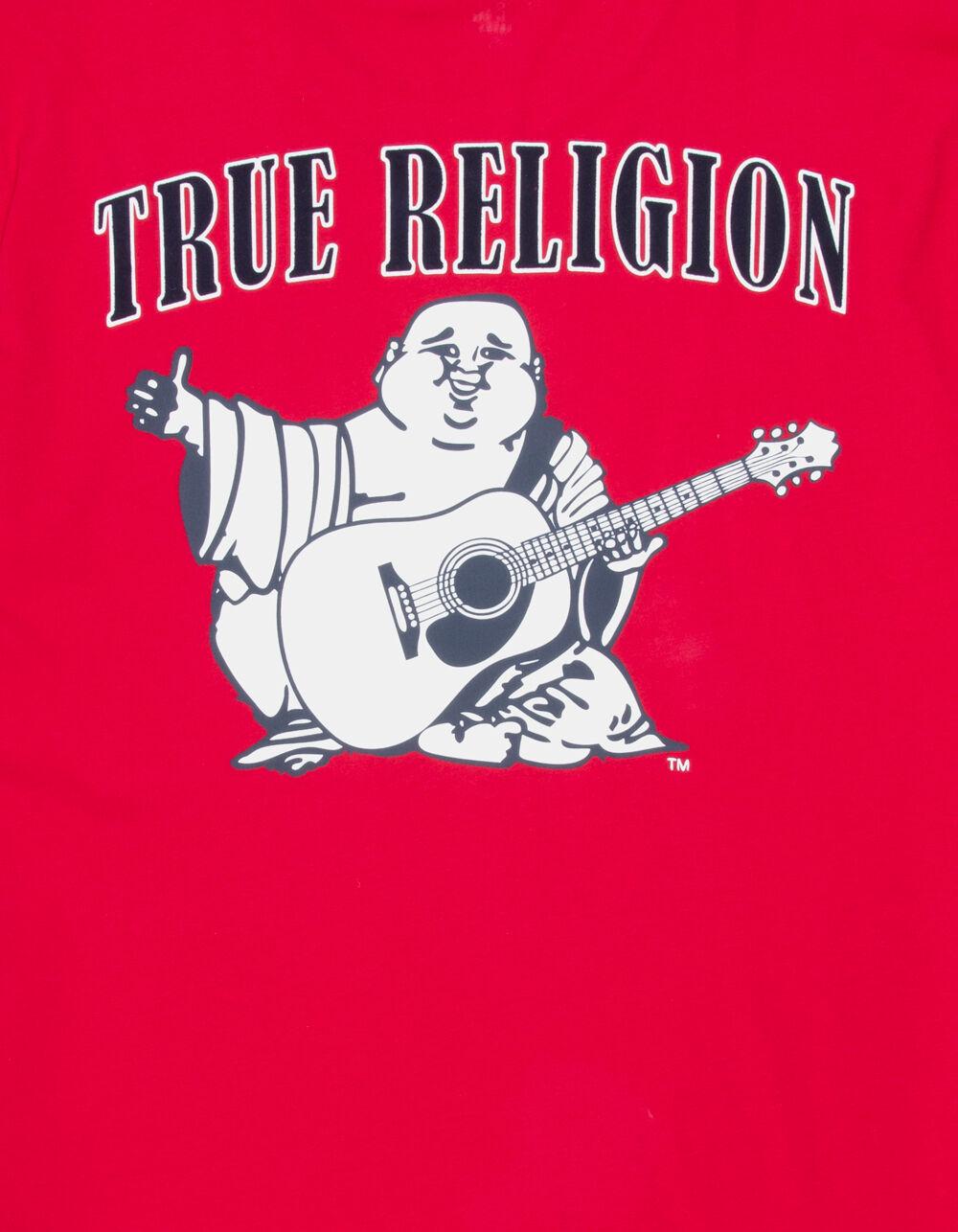 TRUE RELIGION Buddha Mens Tee - RED Product Image