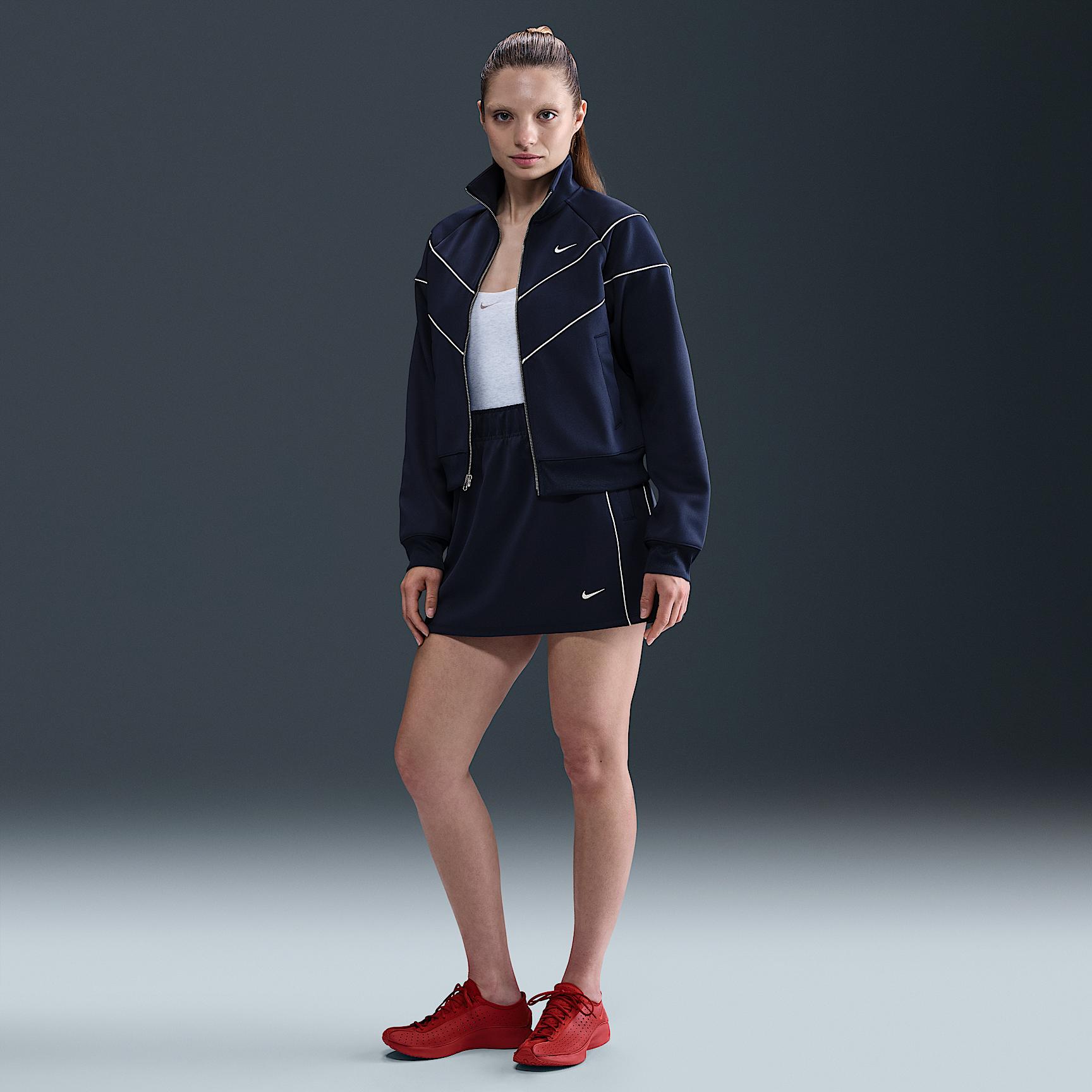 Womens Nike Sportswear Windrunner Knit Jacket | HJ0975-410 Product Image