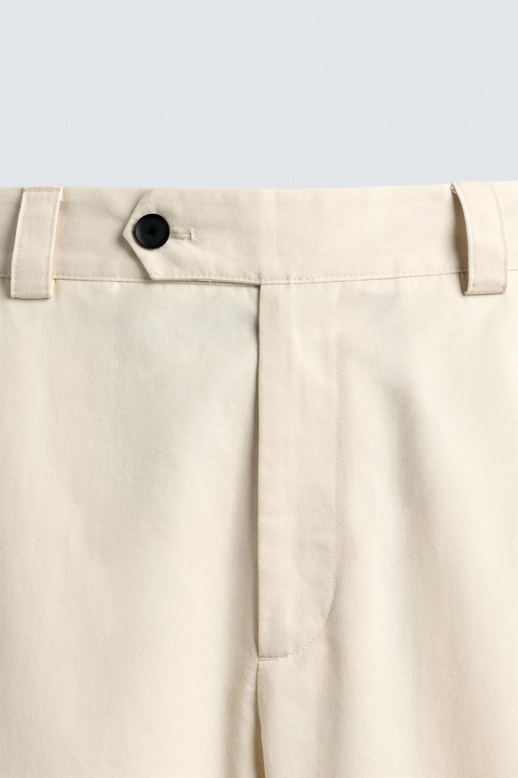 EMBROIDERED BAND PANTS Product Image