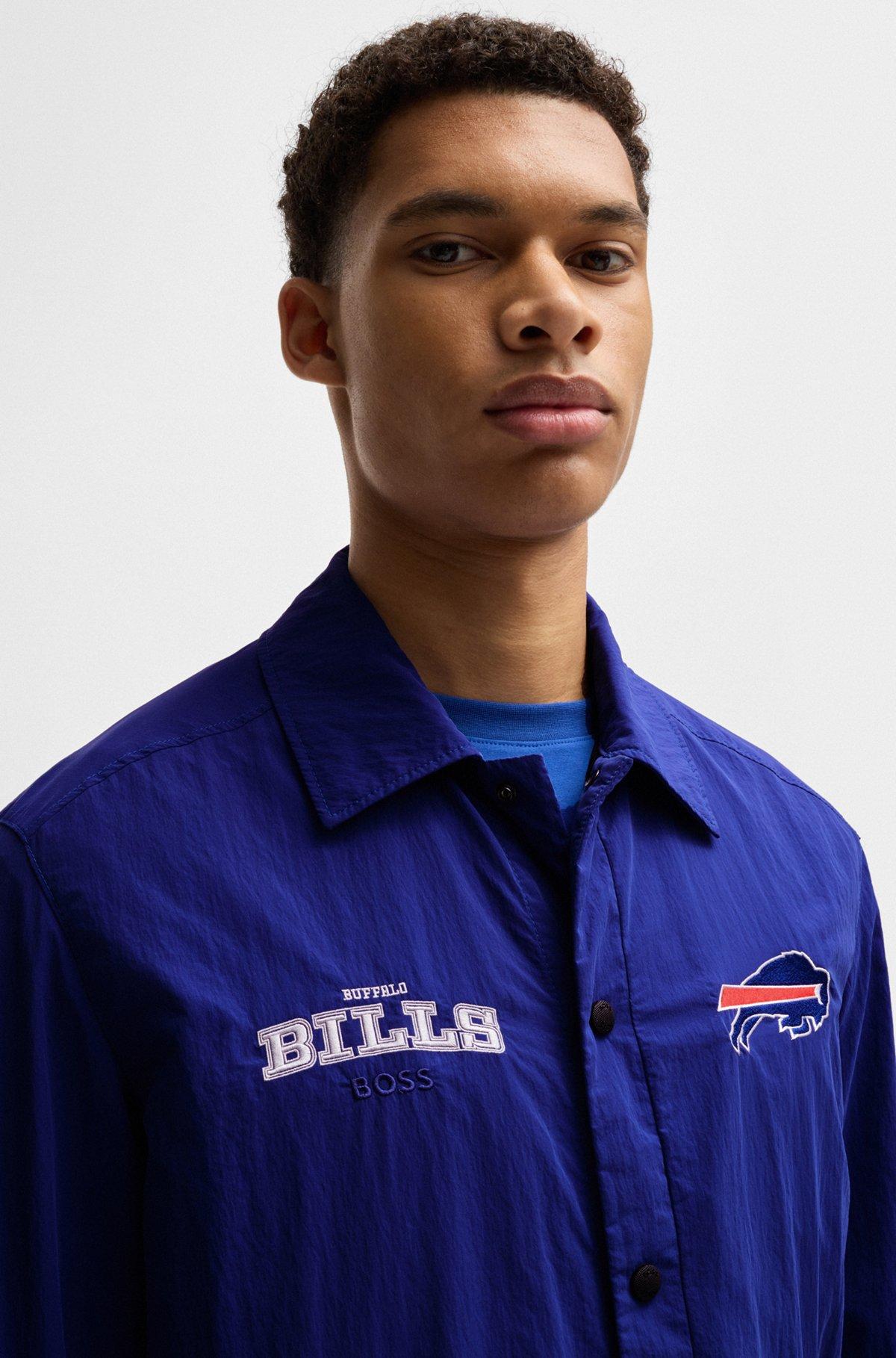 BOSS x NFL water-repellent jacket with embroidered branding Product Image