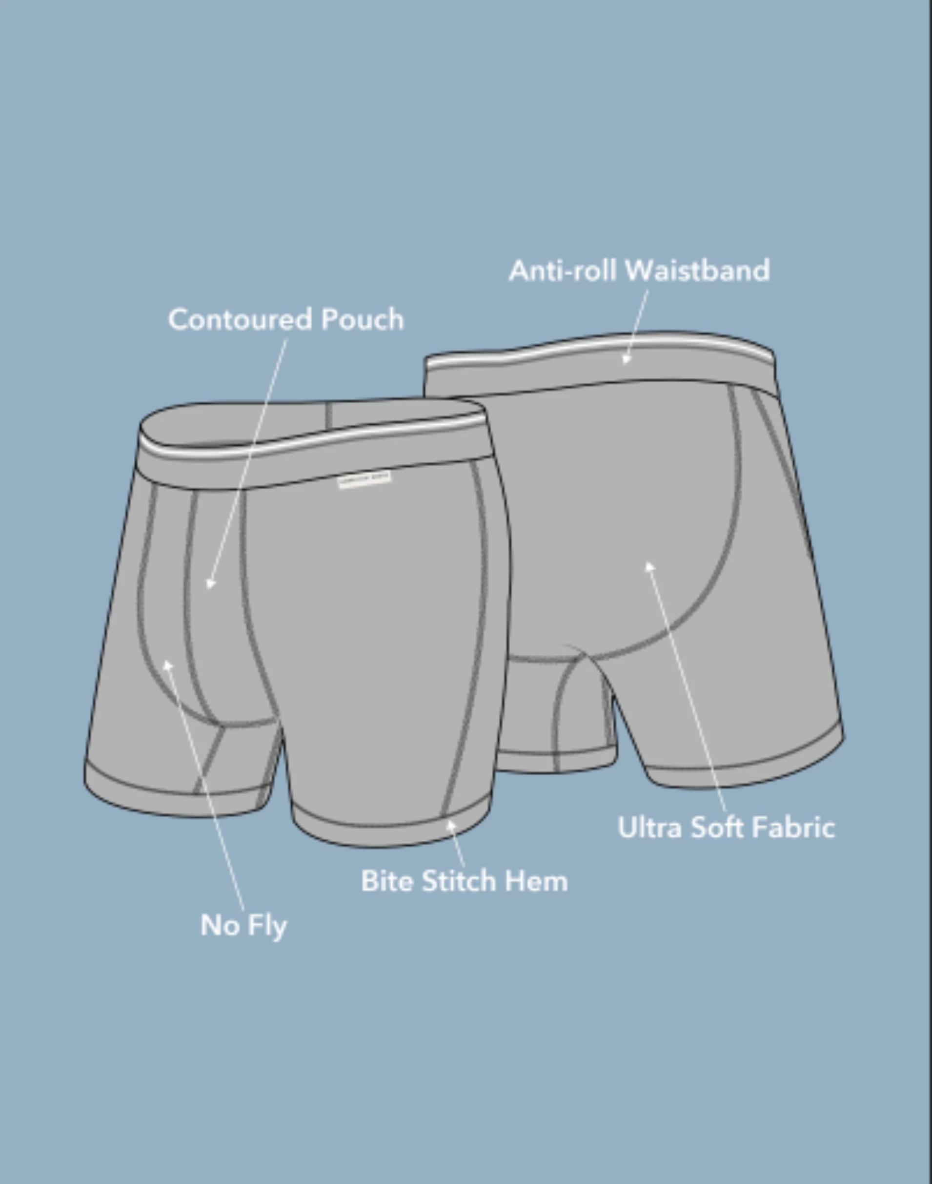 AEO Men's 6" Ultra Soft Boxer Brief Product Image