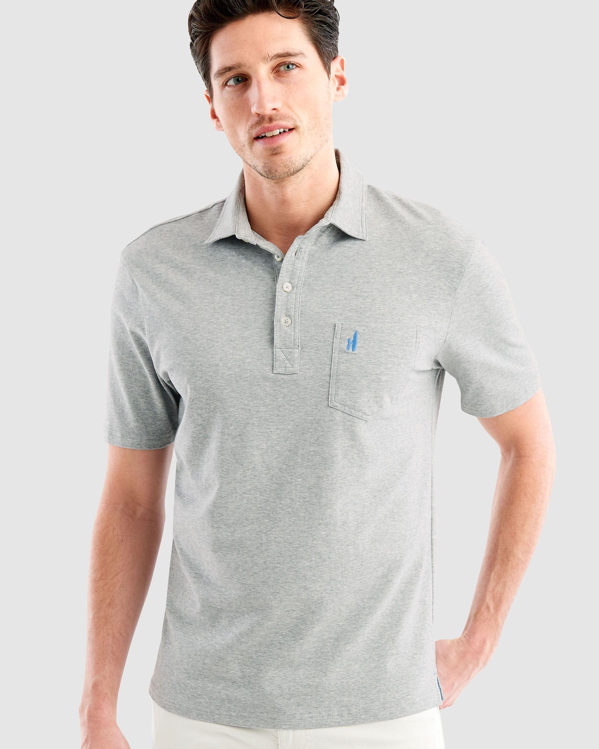 GS- TEST -  Heathered Original Polo Product Image