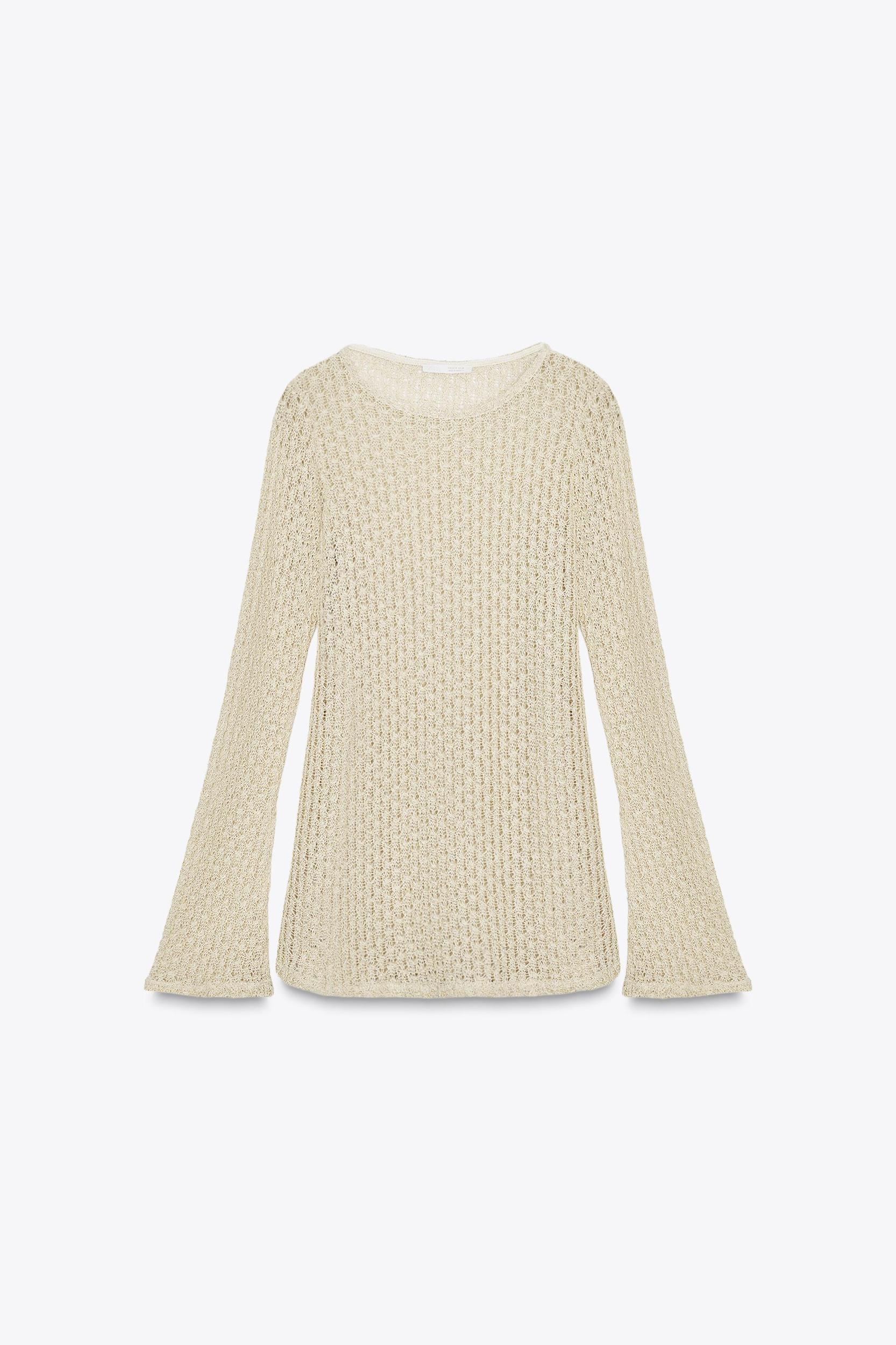 METALLIC THREAD TUNIC TOP Product Image