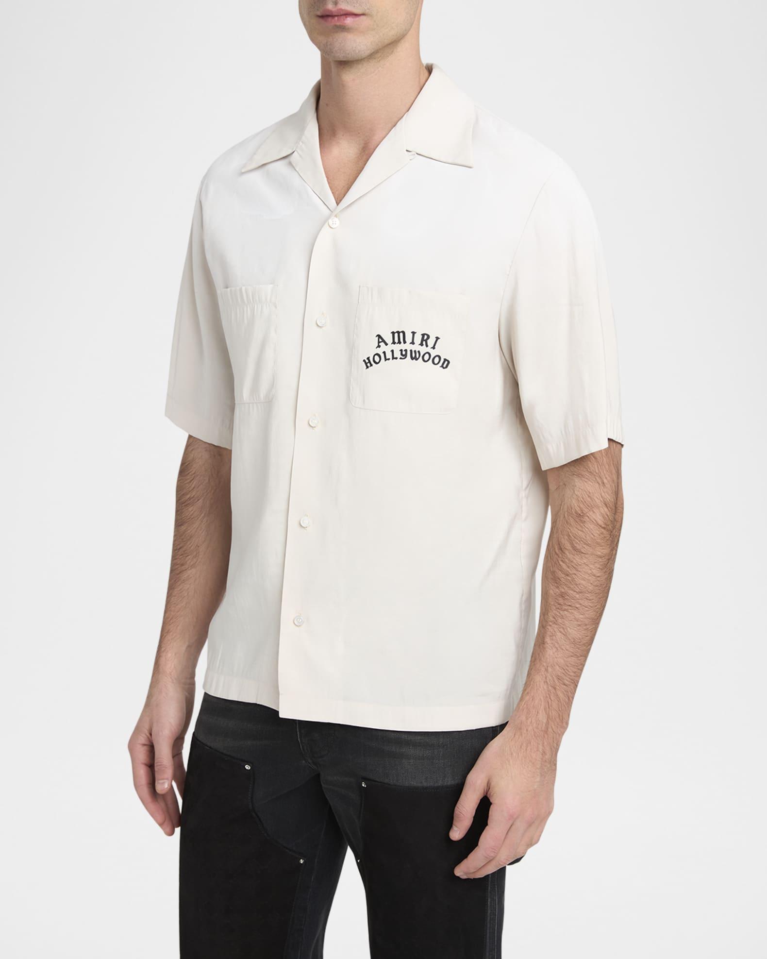 Men's Hollywood Logo Bowling Shirt  Product Image