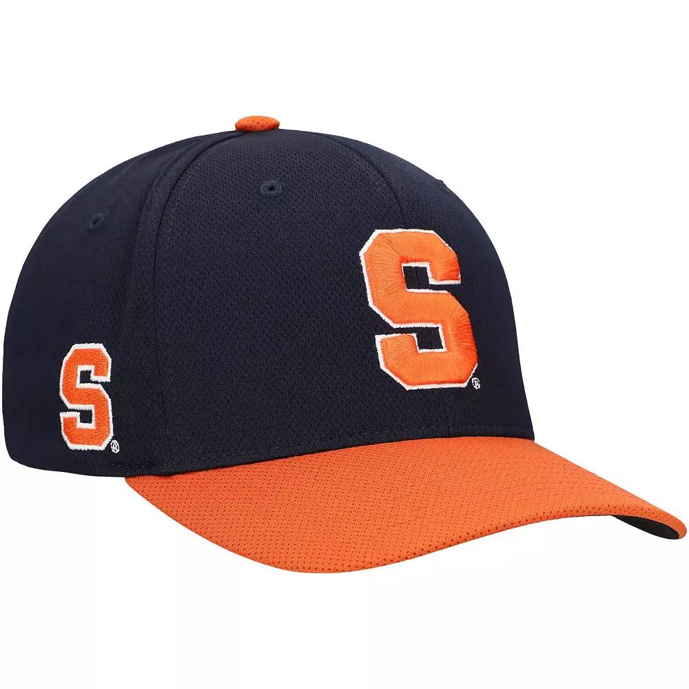 Men's Top of the World Navy Syracuse Orange Reflex Two-Tone Flex Hat, Size: Small/Medium, Blue Product Image