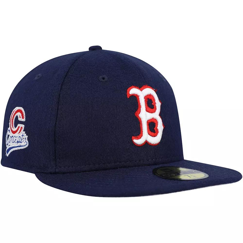 Men's New Era Navy Boston Red Sox Concepts 59FIFTY Fitted Hat,  Product Image