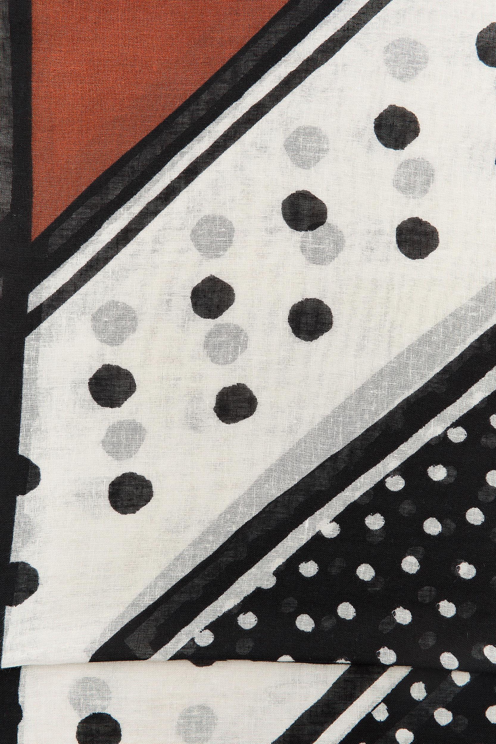 PRINTED COTTON SCARF Product Image