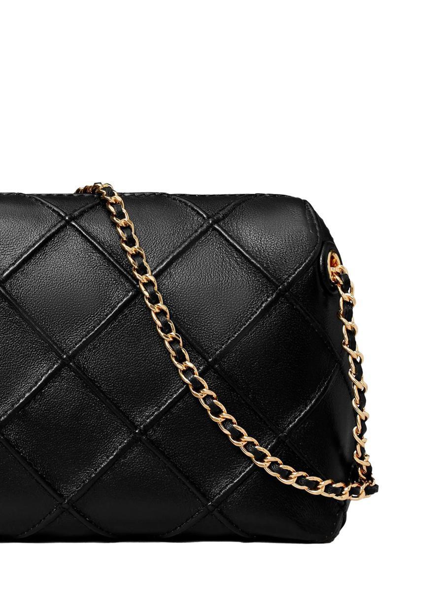 TORY BURCH Fleming Small Crossbody Bag Crossbody Bags Black Product Image