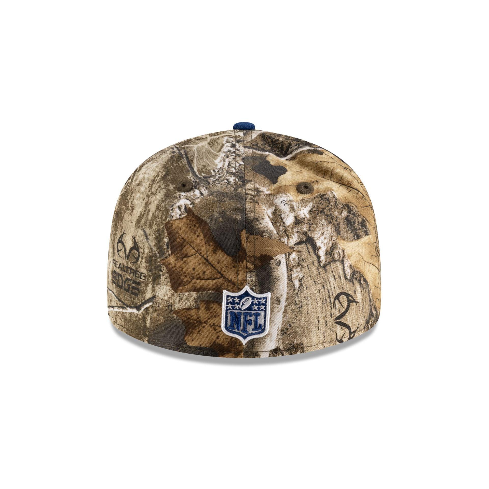 Just Caps Realtree Indianapolis Colts Low Profile 59FIFTY Fitted Hat Male Product Image
