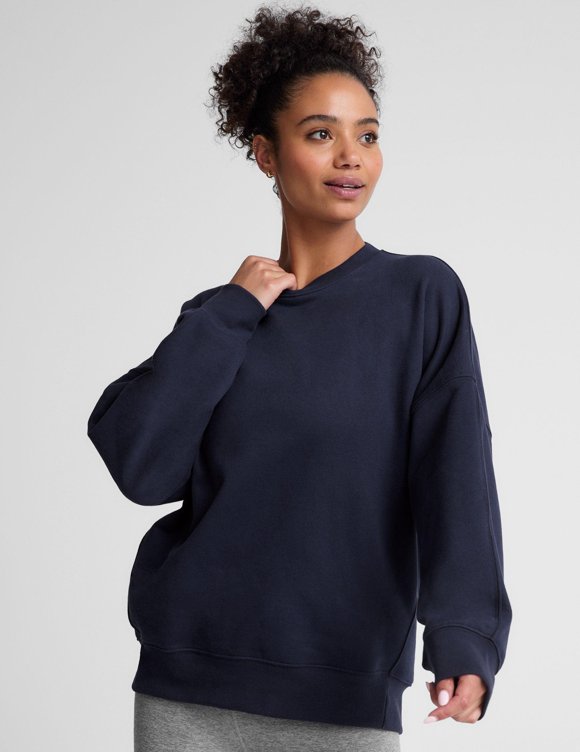LuxeFleece Oversized Sweatshirt Product Image