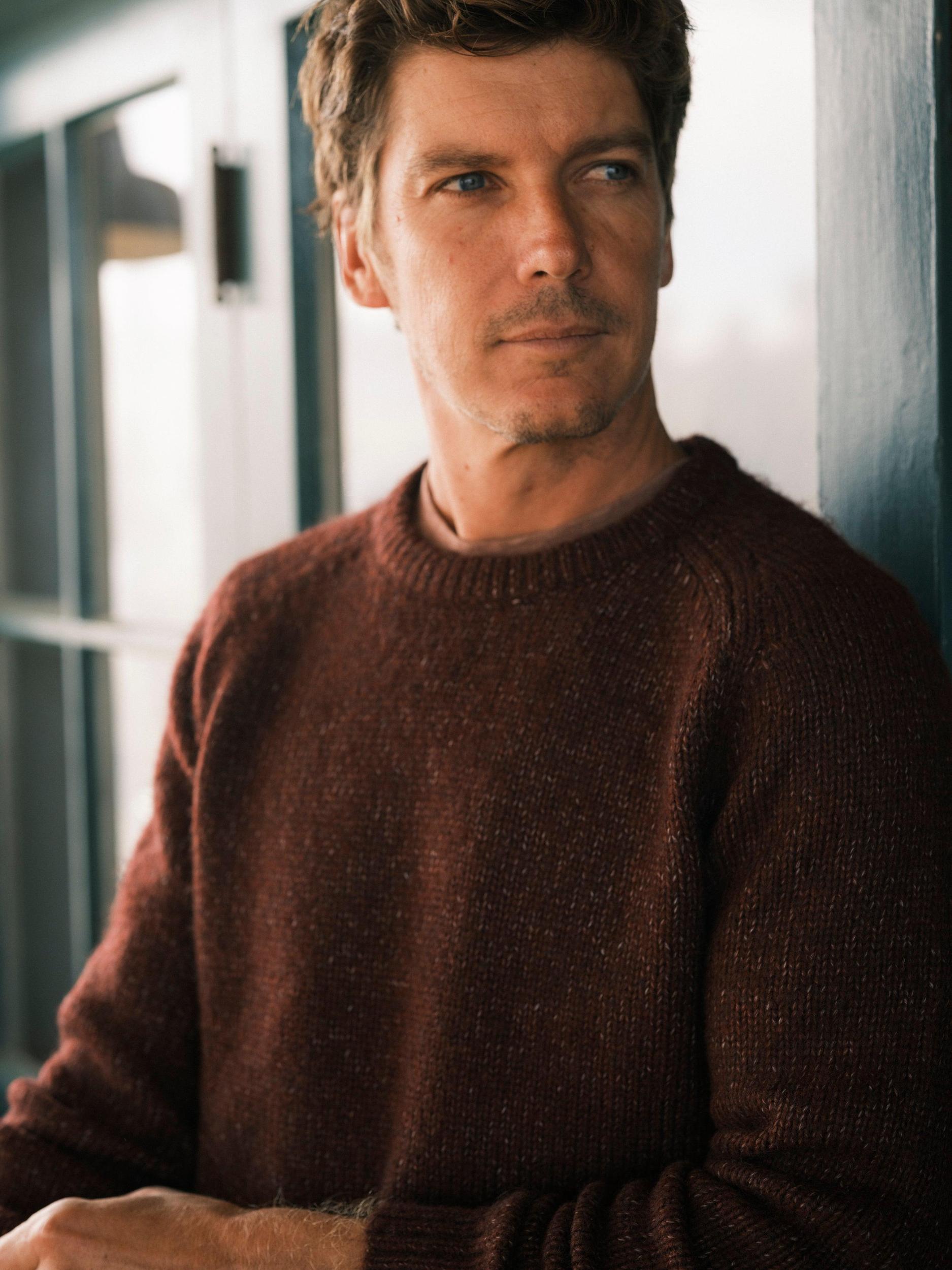 Collegiate Sweater Crew - French Roast Product Image