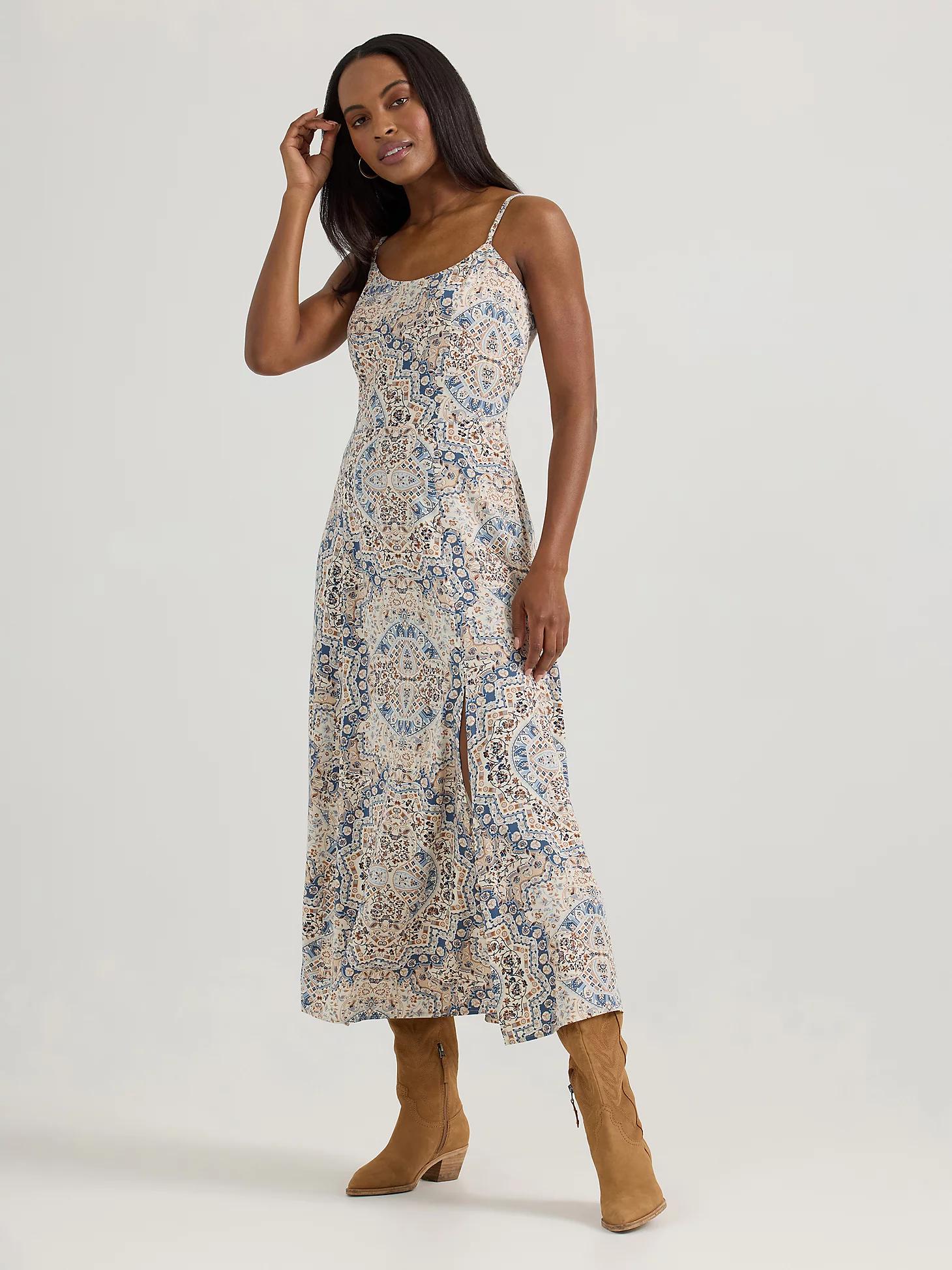 Women's Western Tank Maxi Dress | Women's DRESSES & JUMPSUITS | Wrangler® Product Image