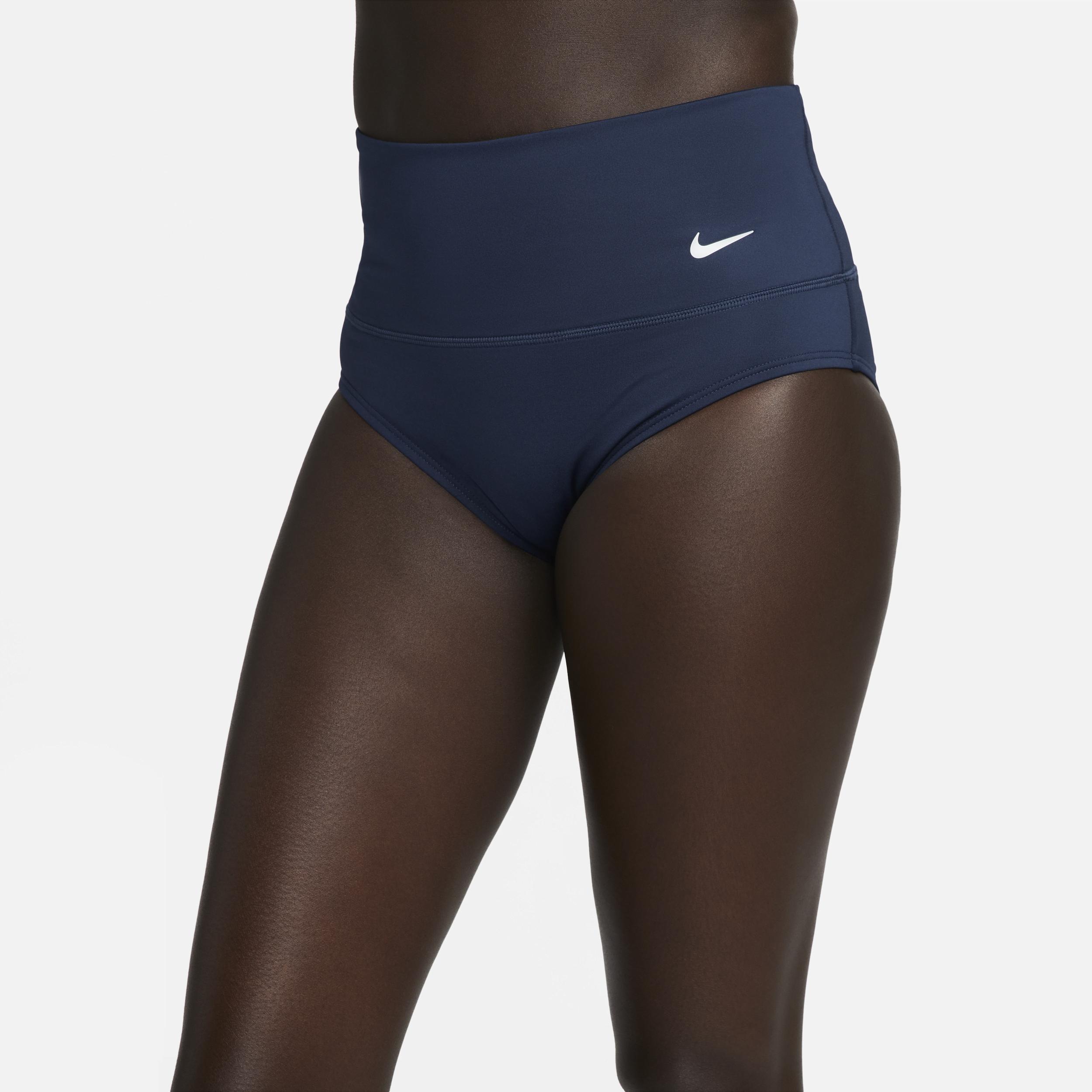 Nike Essential Women's High-Waisted Swim Bottoms Product Image