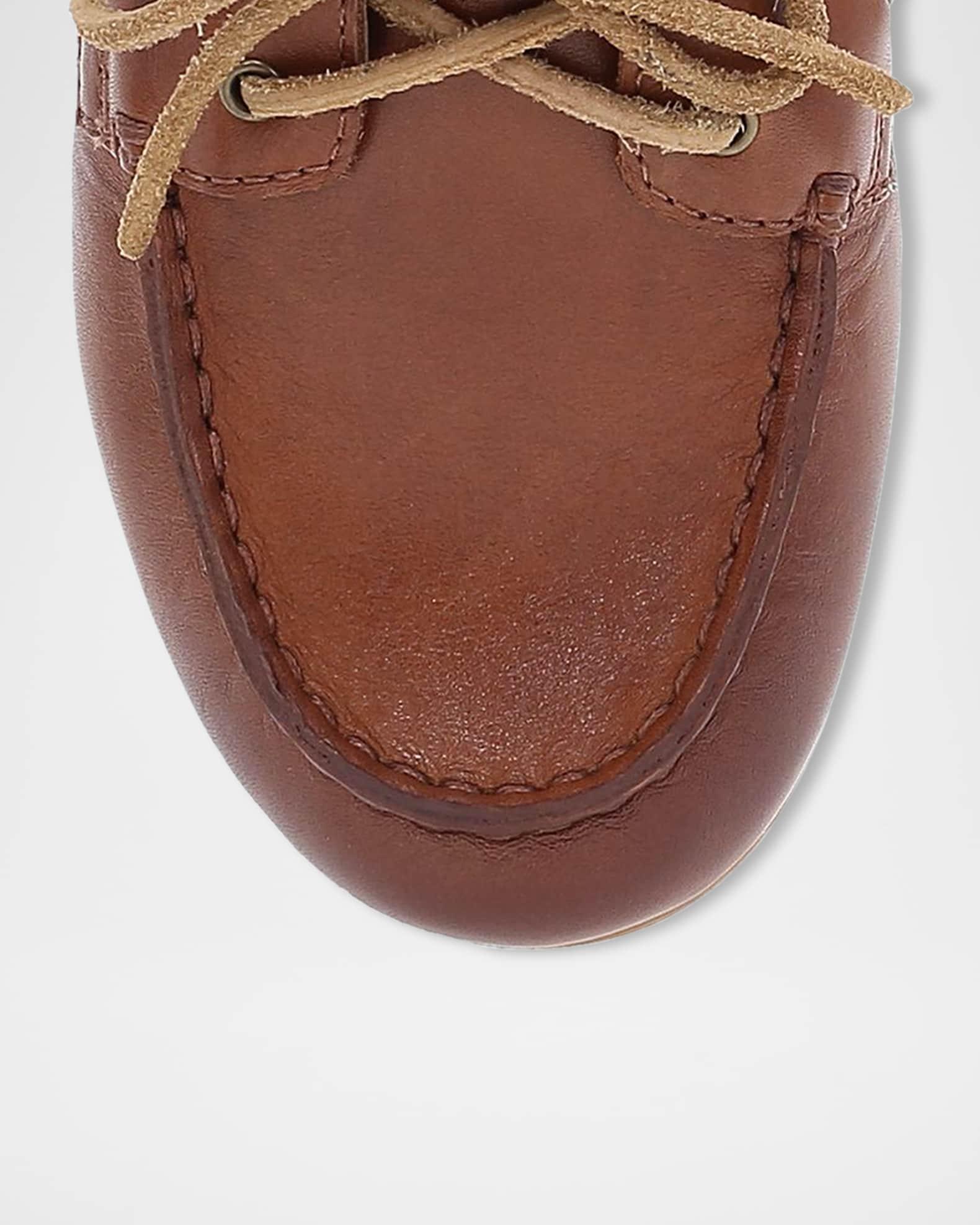 Naya Leather Boat Loafers Product Image