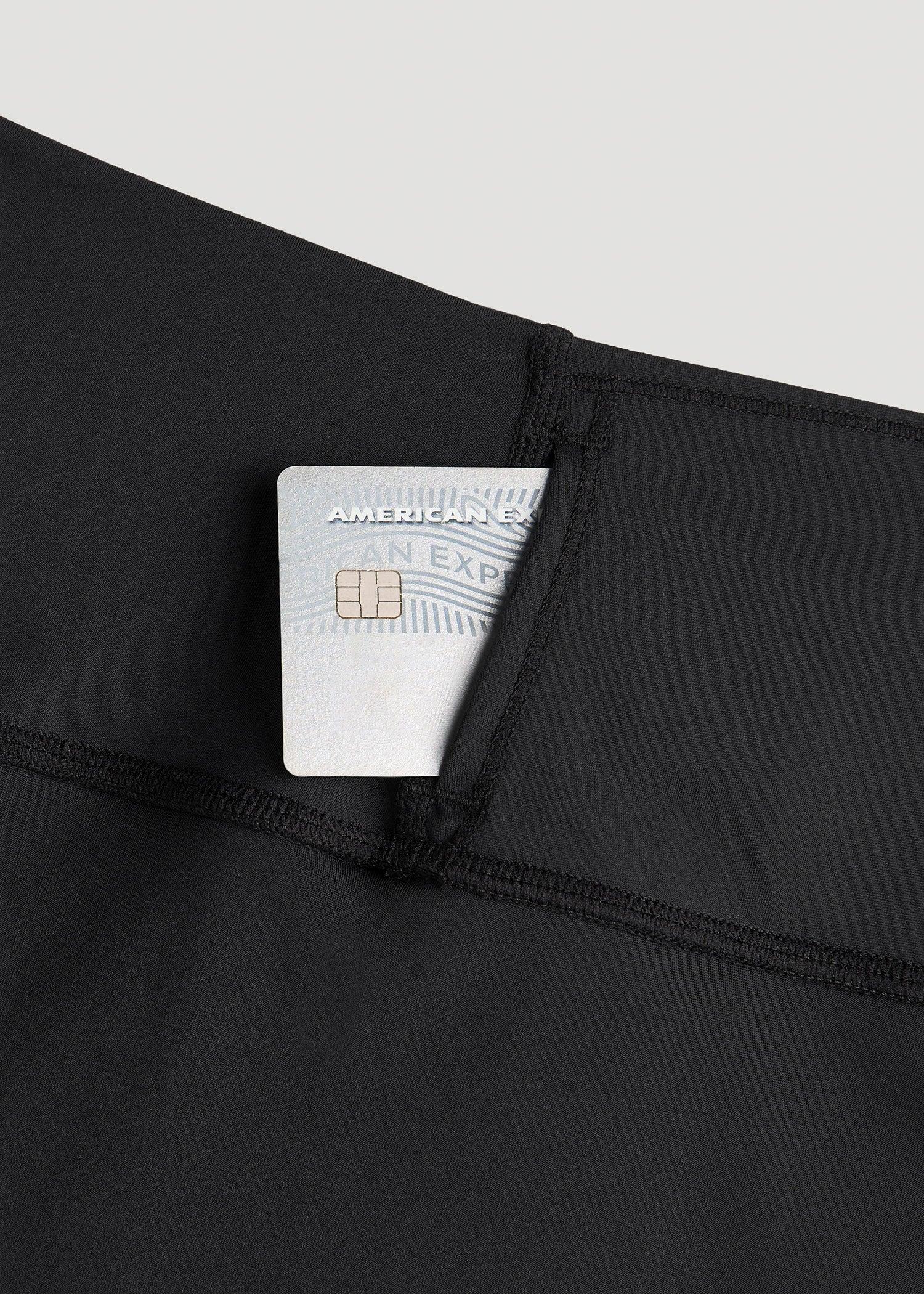 Movement High Rise Cheeky Leggings for Tall Women in Black Female Product Image