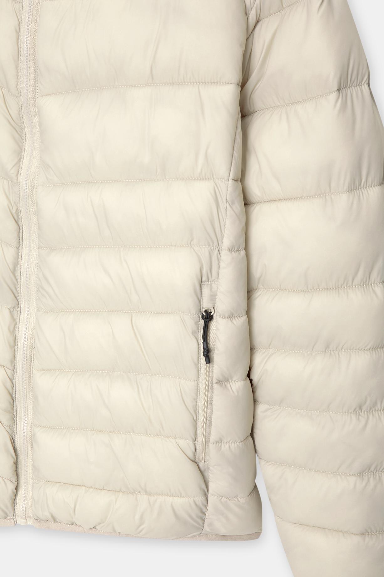 Lightweight puffer jacket with hood Product Image