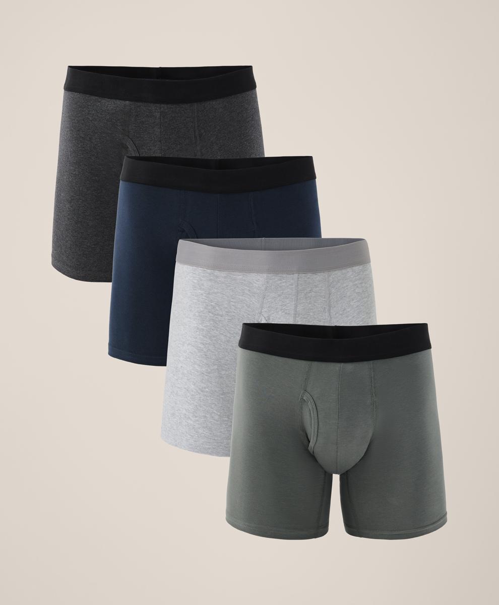 Mens Everyday Boxer Brief 4-Pack XL Product Image