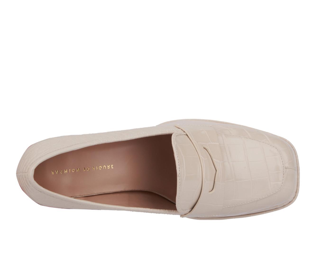 Women's Fashion to Figure Madelyn Wide Width Platform Loafer Product Image