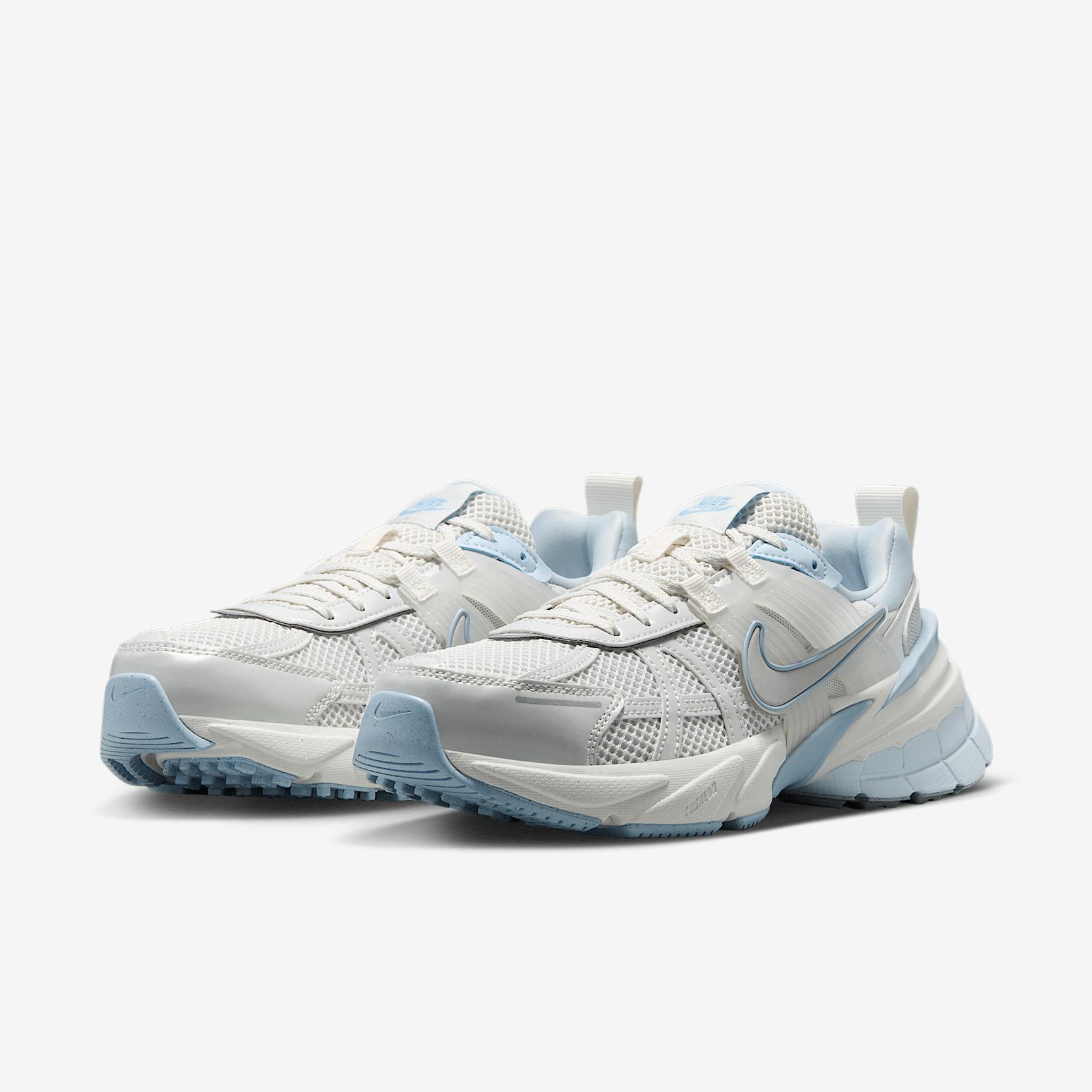 Nike Womens V2K Run Shoes with Reflective Accents | FD0736-009 Product Image