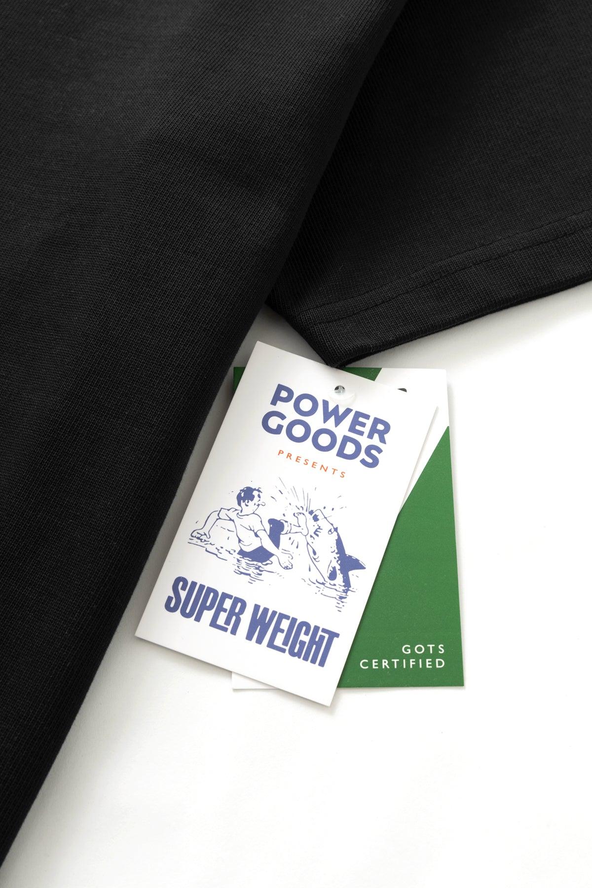 Power Goods - Super Weight T-Shirt - Black Product Image