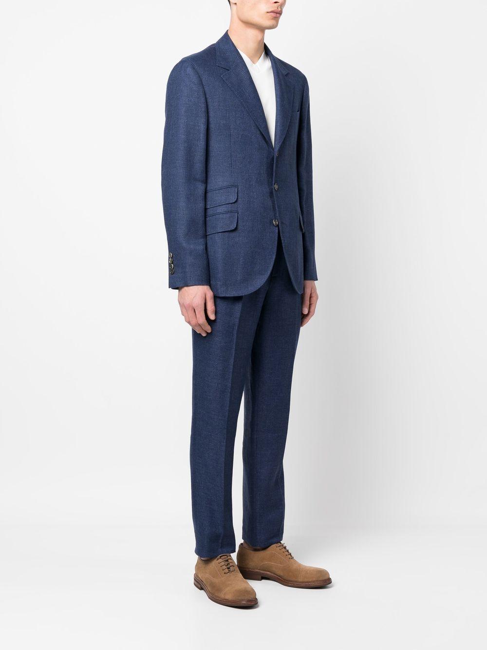 single-breasted two-piece suit Product Image
