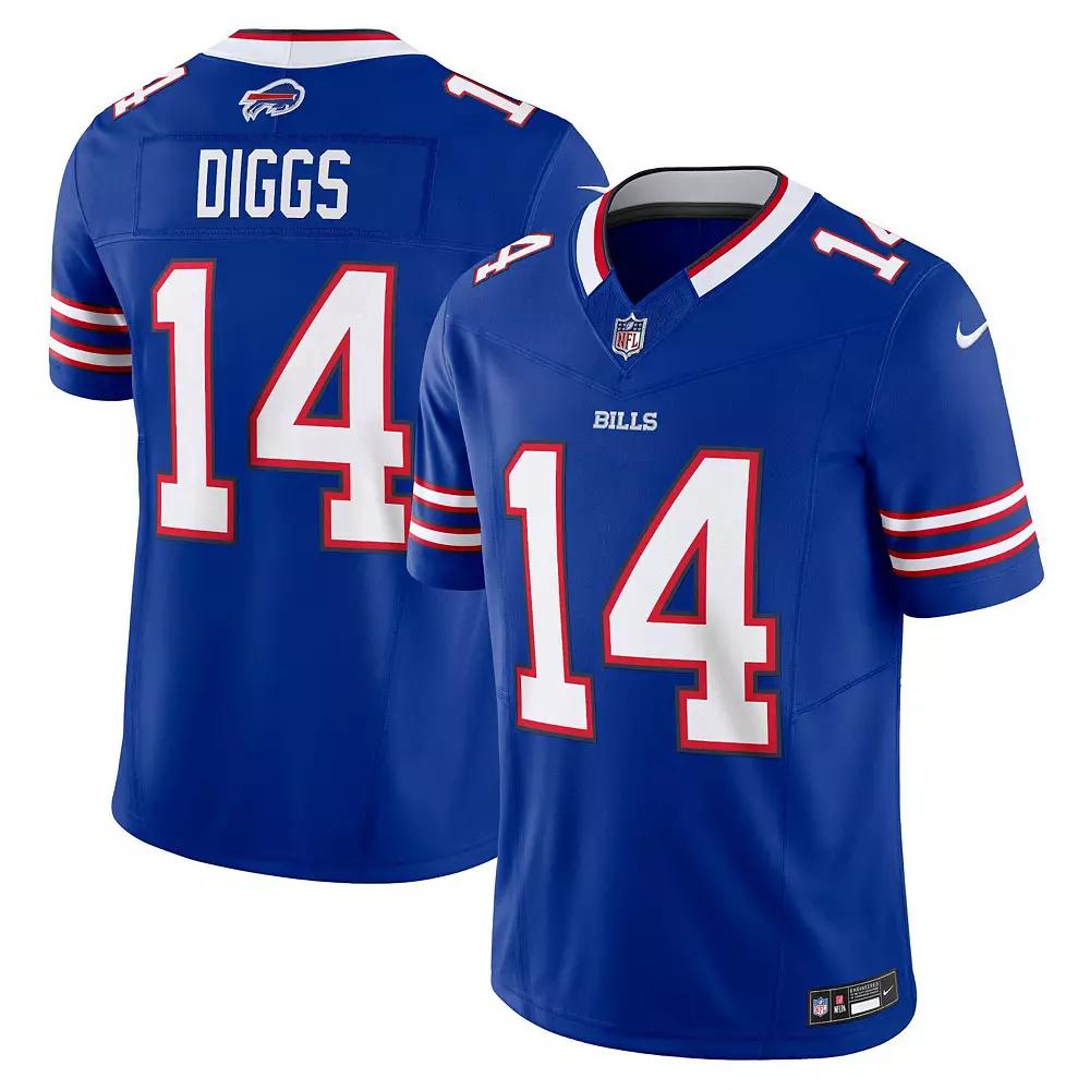Men's Nike Stefon Diggs Royal Buffalo Bills Vapor F.U.S.E. Limited Jersey, Size: XL, Blue Product Image