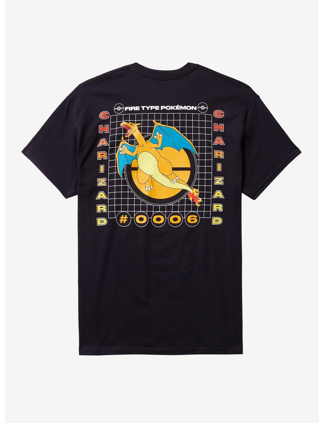 Pokemon Charizard Metal Two-Sided T-Shirt Product Image