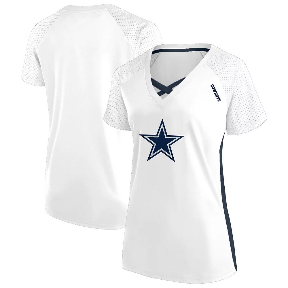 Women's Fanatics White Dallas Cowboys Plus  Product Image