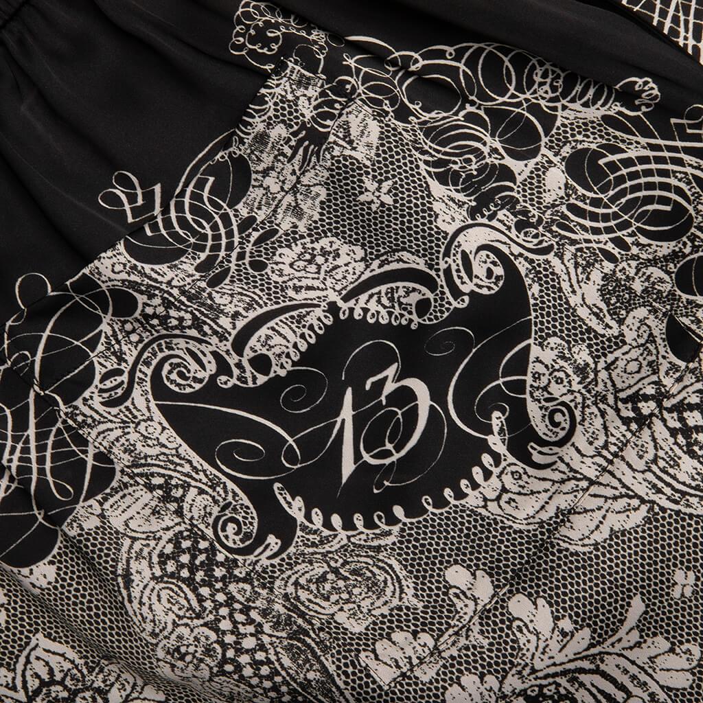 Shorts - Black/Ecru Male Product Image