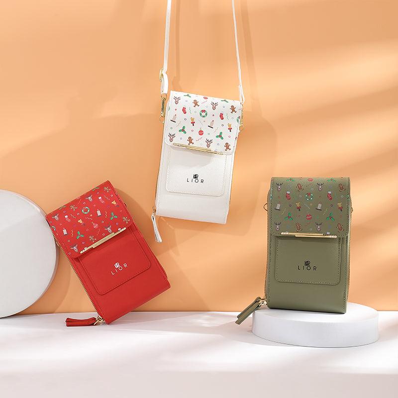 Lior Women's Christmas Crossbody Shoulder Bag Product Image