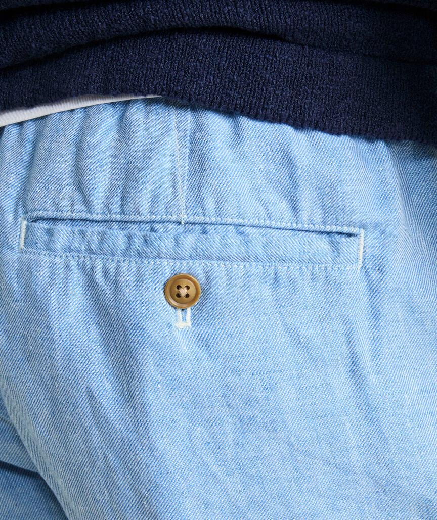 7 Inch Surfside Pull-On Linen Shorts Product Image