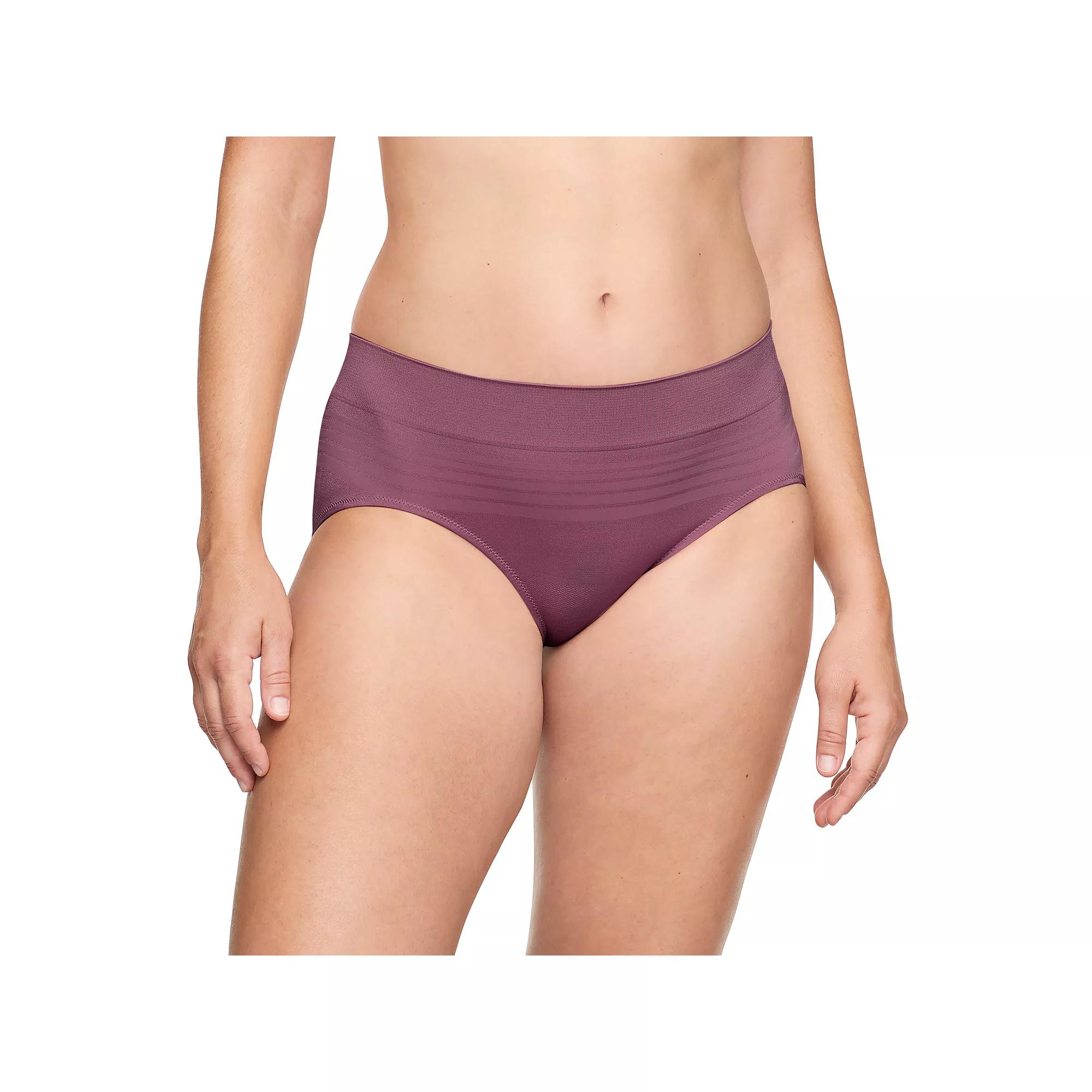 Warners No Pinching, No Problems® Dig-Free Comfort Waist Smooth and Seamless Hipster RU0501P, Women's, Size: Medium, Tulipwood Product Image