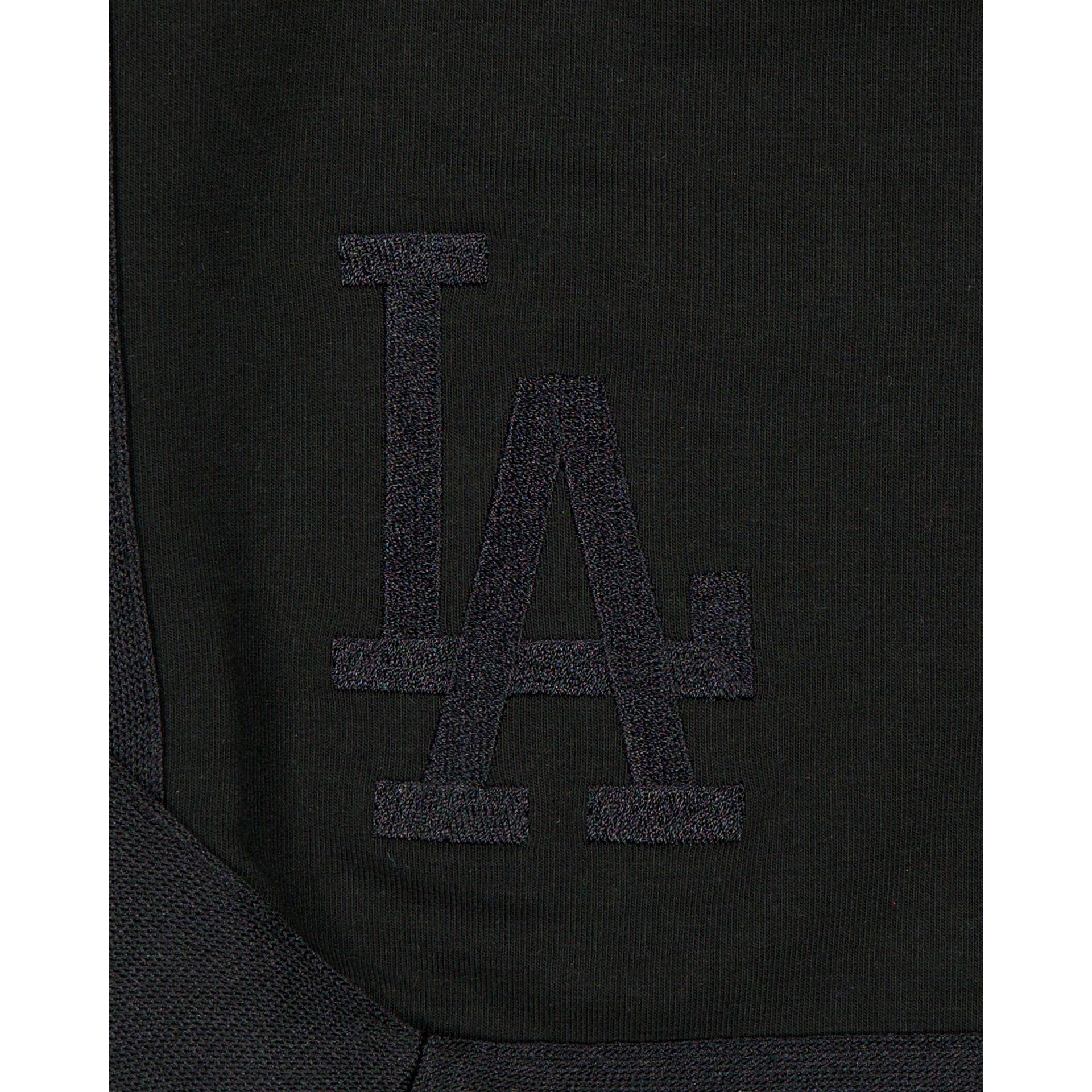 Los Angeles Dodgers Black on Black Logo Select Shorts Male Product Image