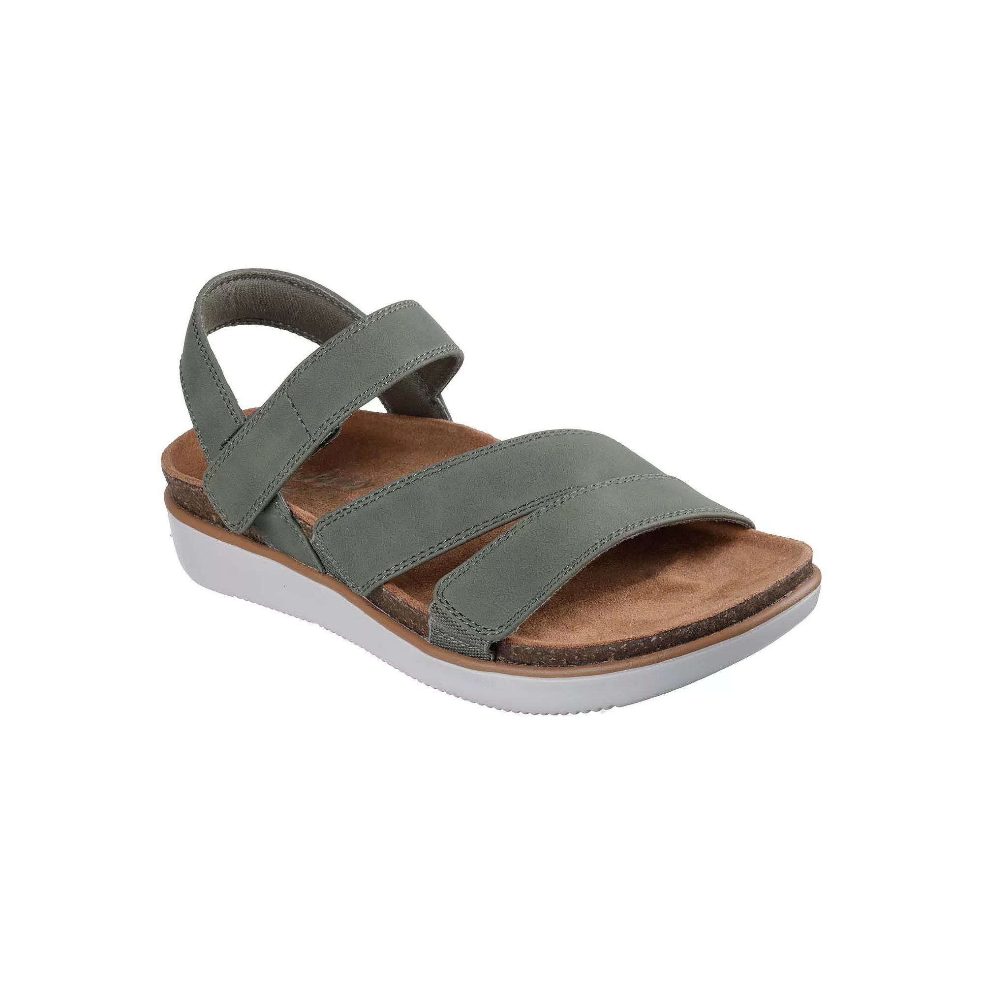 Skechers Lifted Comfort Women's Sandals, Size: 7, Green Product Image