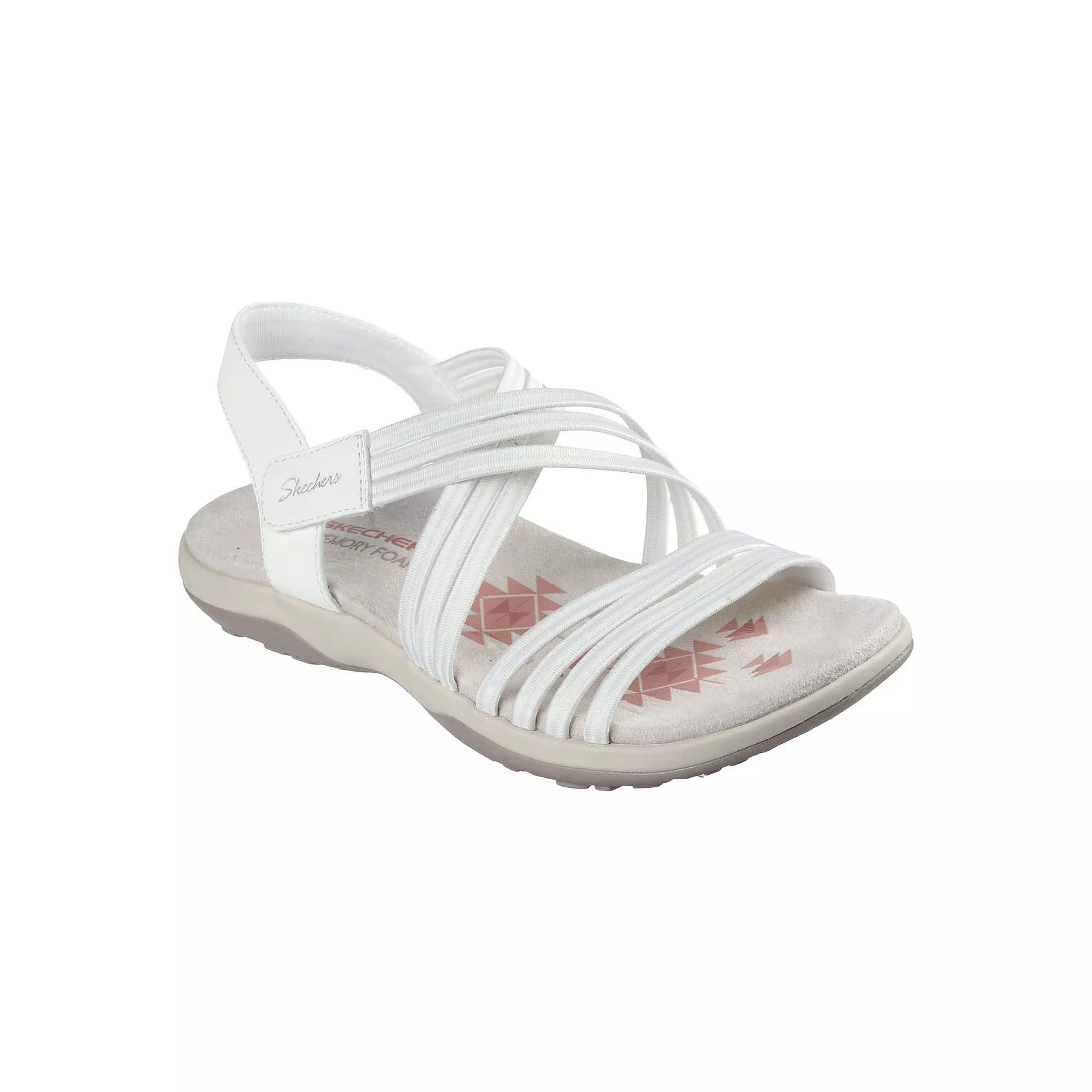 Skechers Reggae Slim Sunnyside 2.0 Women's Sandals, Size: 10, White Product Image