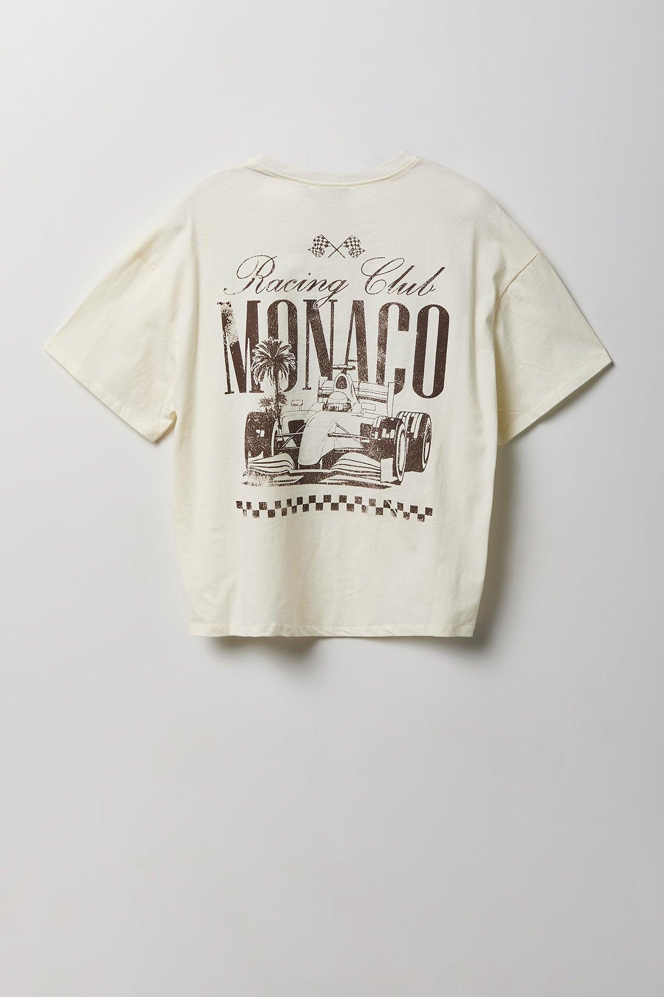 Luxe Heavy Cotton Graphic Oversized T-Shirt Female Product Image
