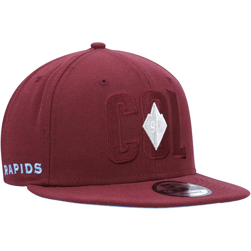 Men's New Era Burgundy Colorado Rapids Kick Off 9FIFTY Snapback Hat, Cor Med Re Product Image