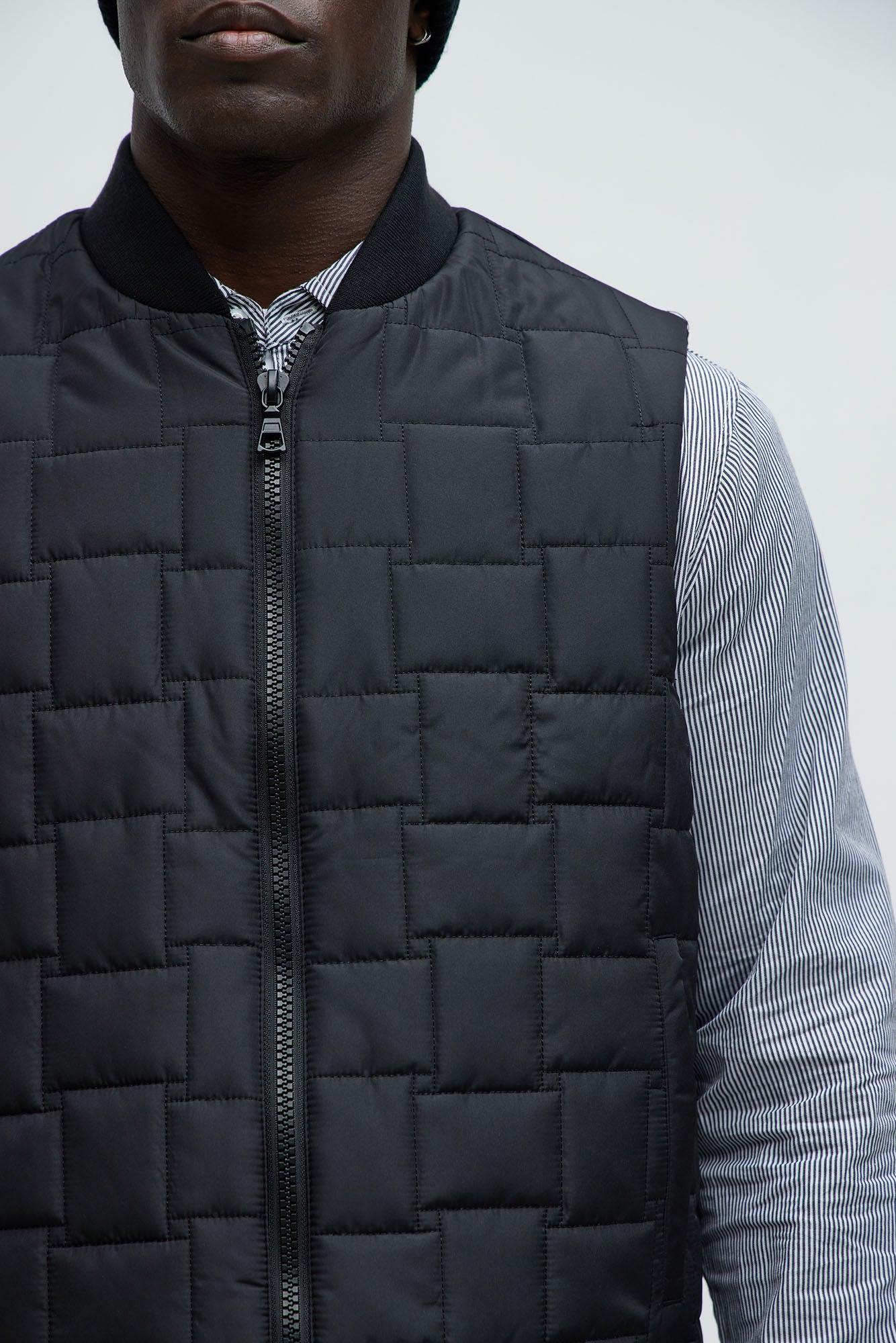 Scottie Quilted Vest - Black Product Image