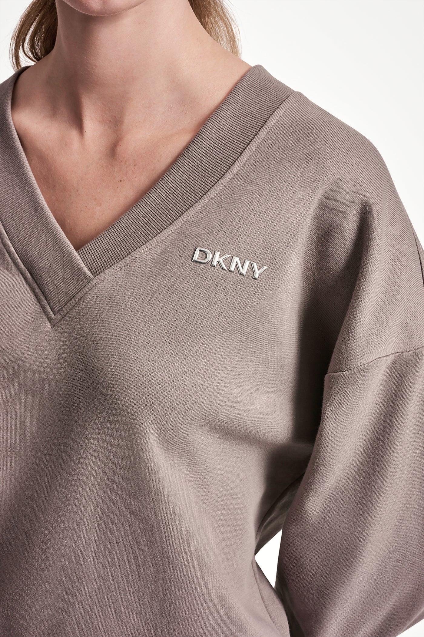 METALLIC BUBBLE LOGO V-NECK PULLOVER Product Image