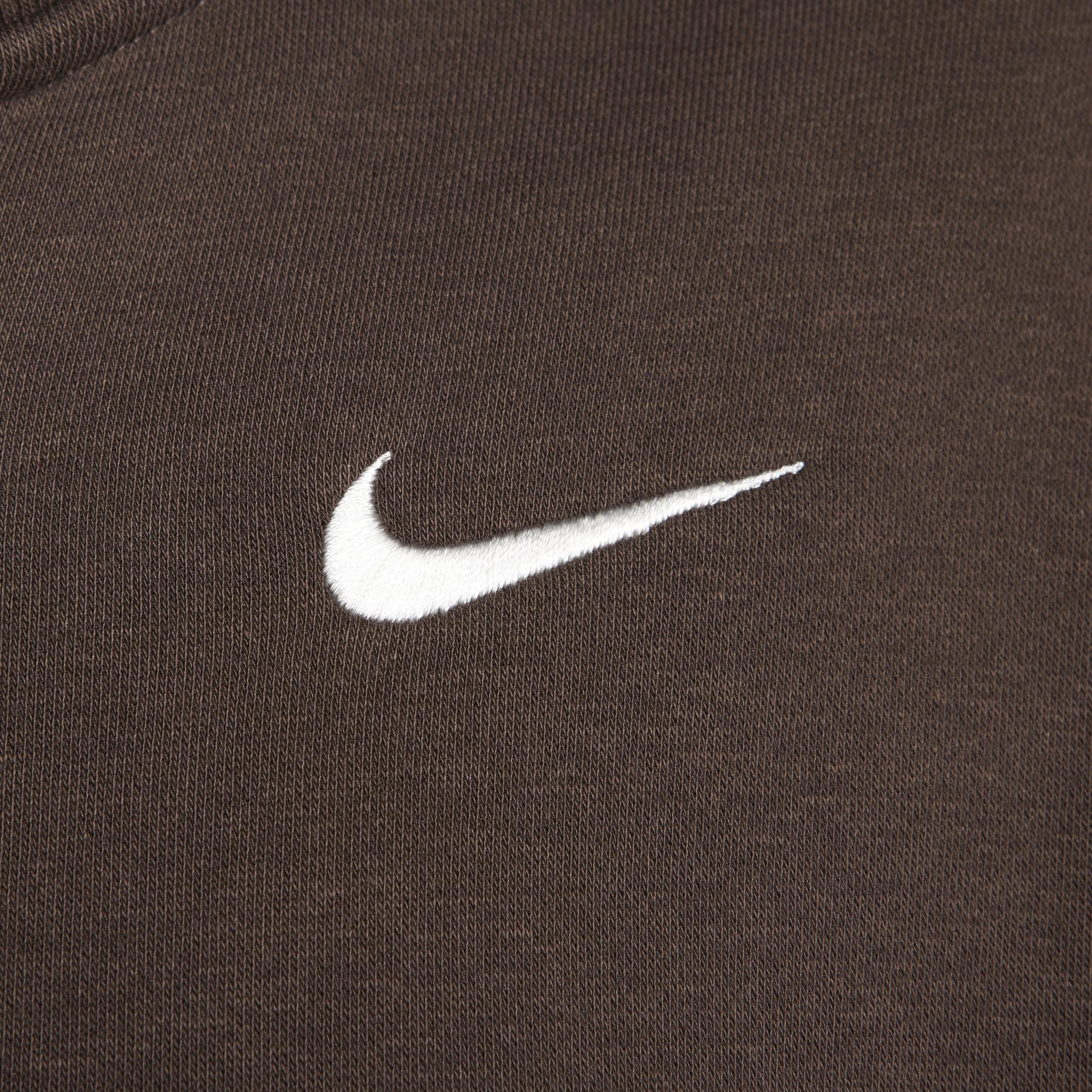 Womens Nike Sportswear Phoenix Fleece Oversized Half-Zip Crop Sweatshirt Product Image