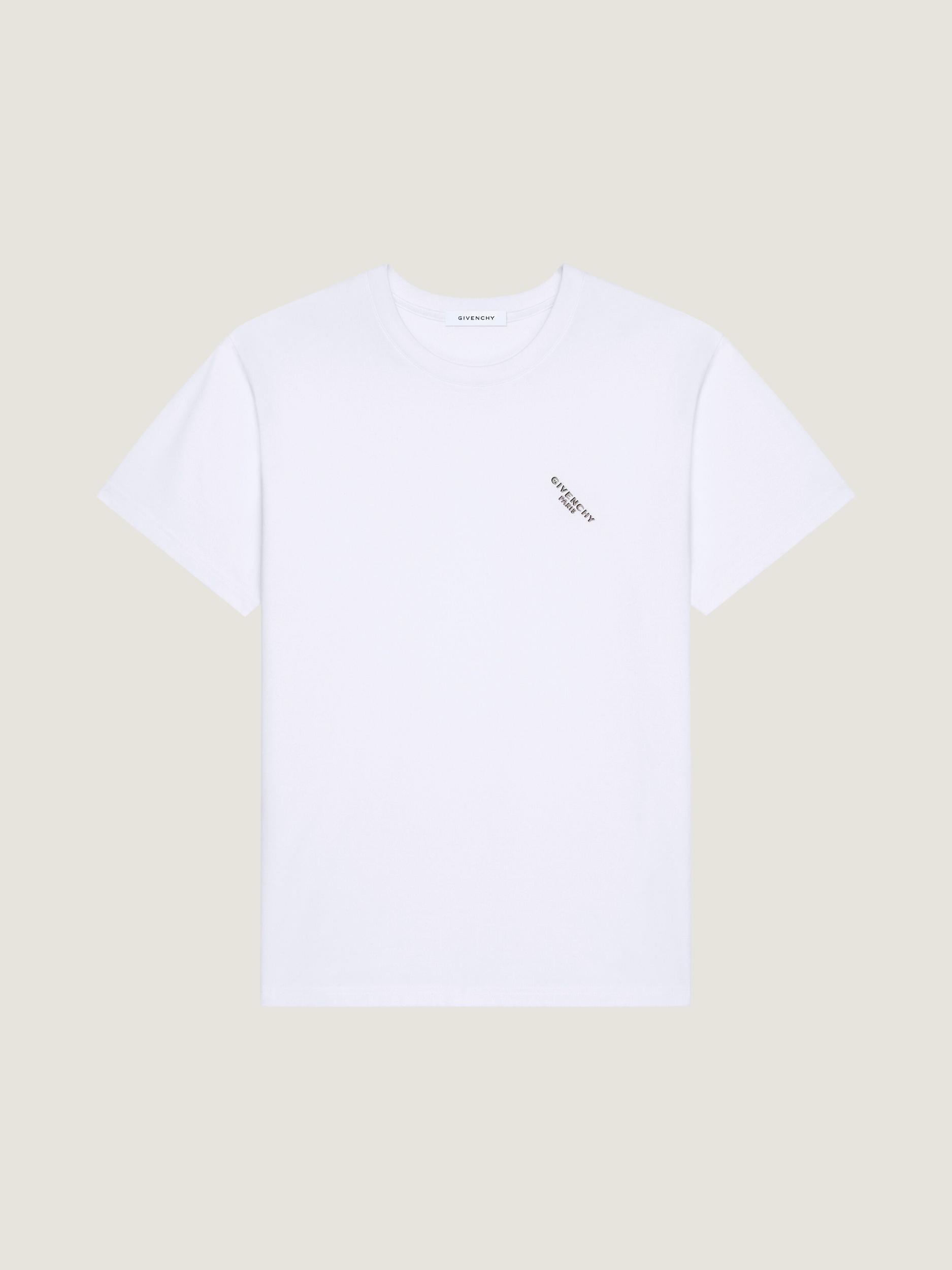 T-shirt in cotton with GIVENCHY Shadow print Product Image