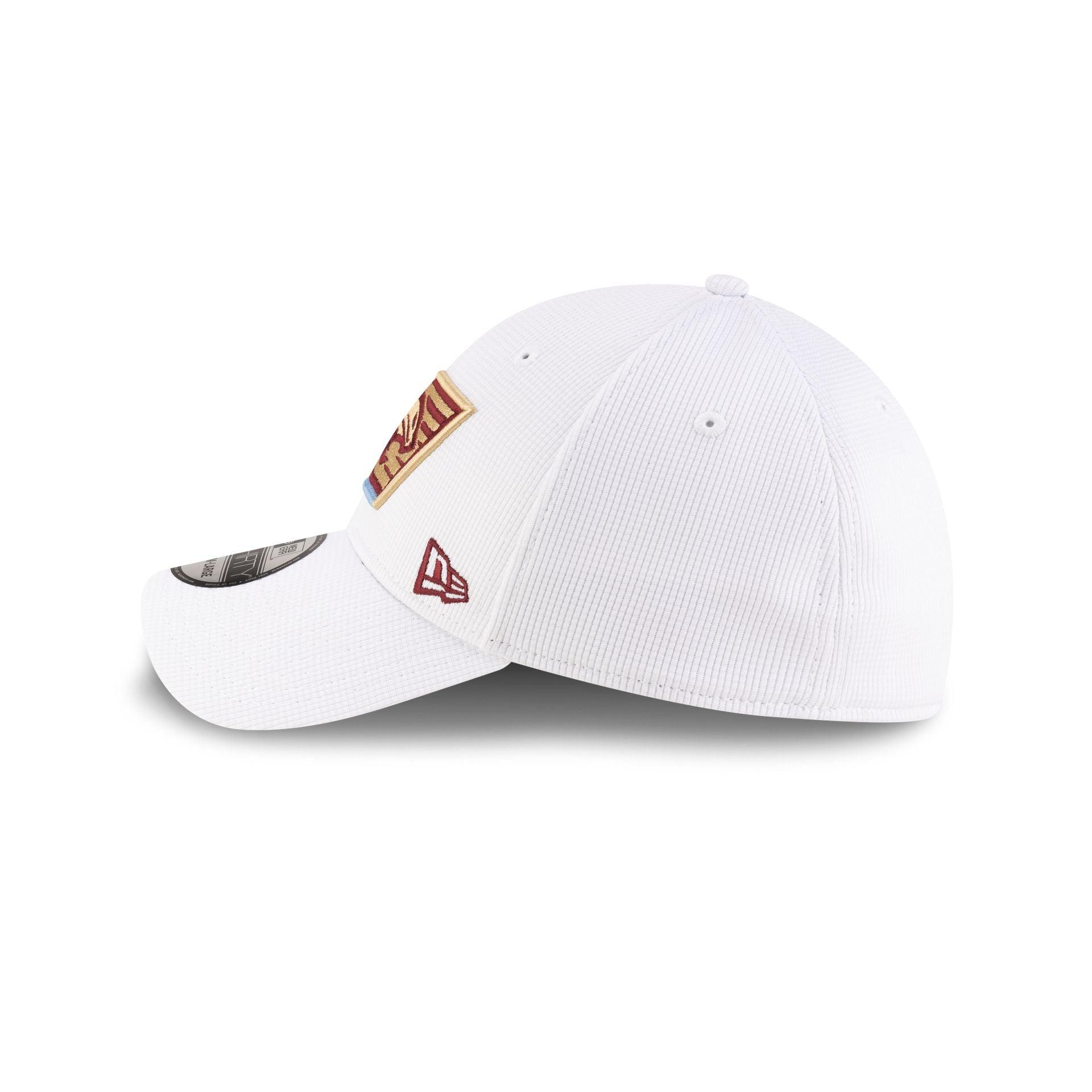 Michigan Panthers White 39THIRTY Stretch Fit Hat Male Product Image