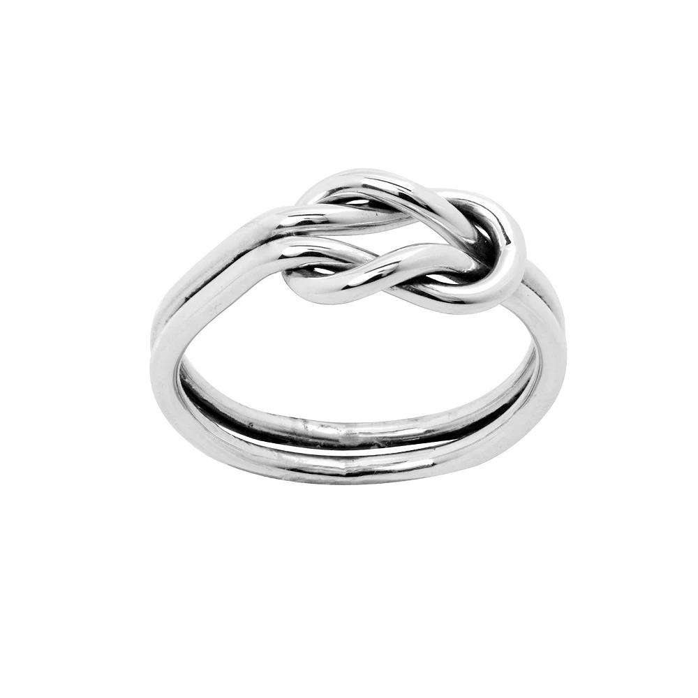 Main and Sterling Sterling Silver Knot Ring, Women's, Size: 7 Product Image
