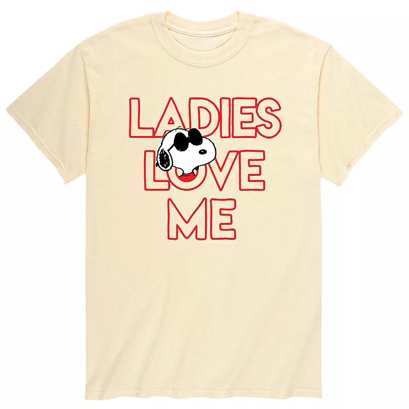 Mens Peanuts Ladies Love Tee Product Image