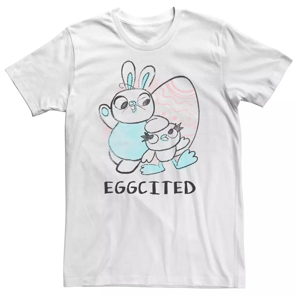 Big & Tall Disney / Pixar Toy Story 4 Easter Ducky And Bunny Eggcited Tee, Men's,  Product Image