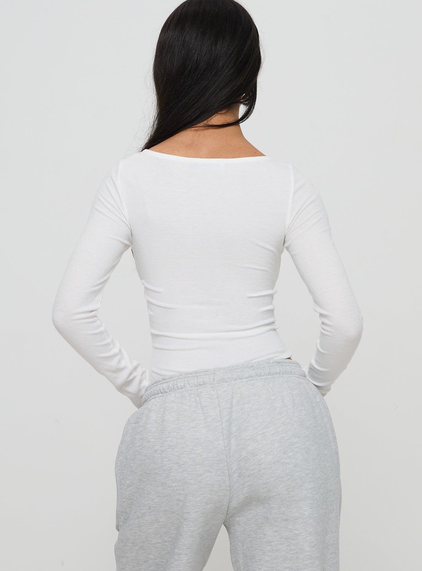Lunella Bodysuit White Product Image