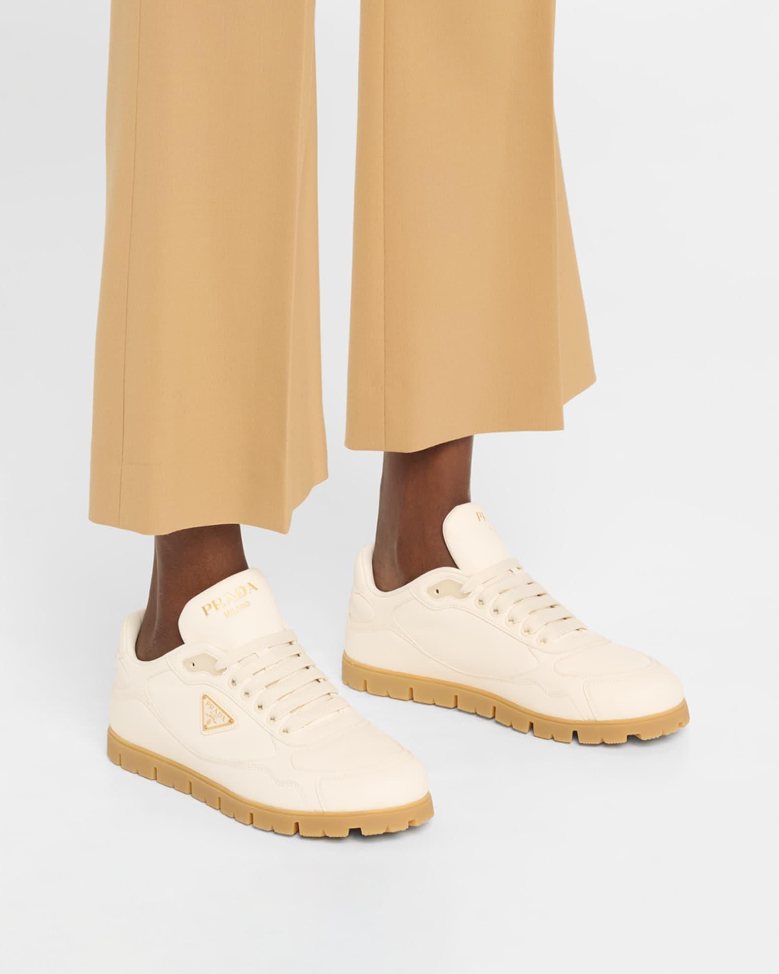 Trail Leather Low-Top Sneakers Product Image