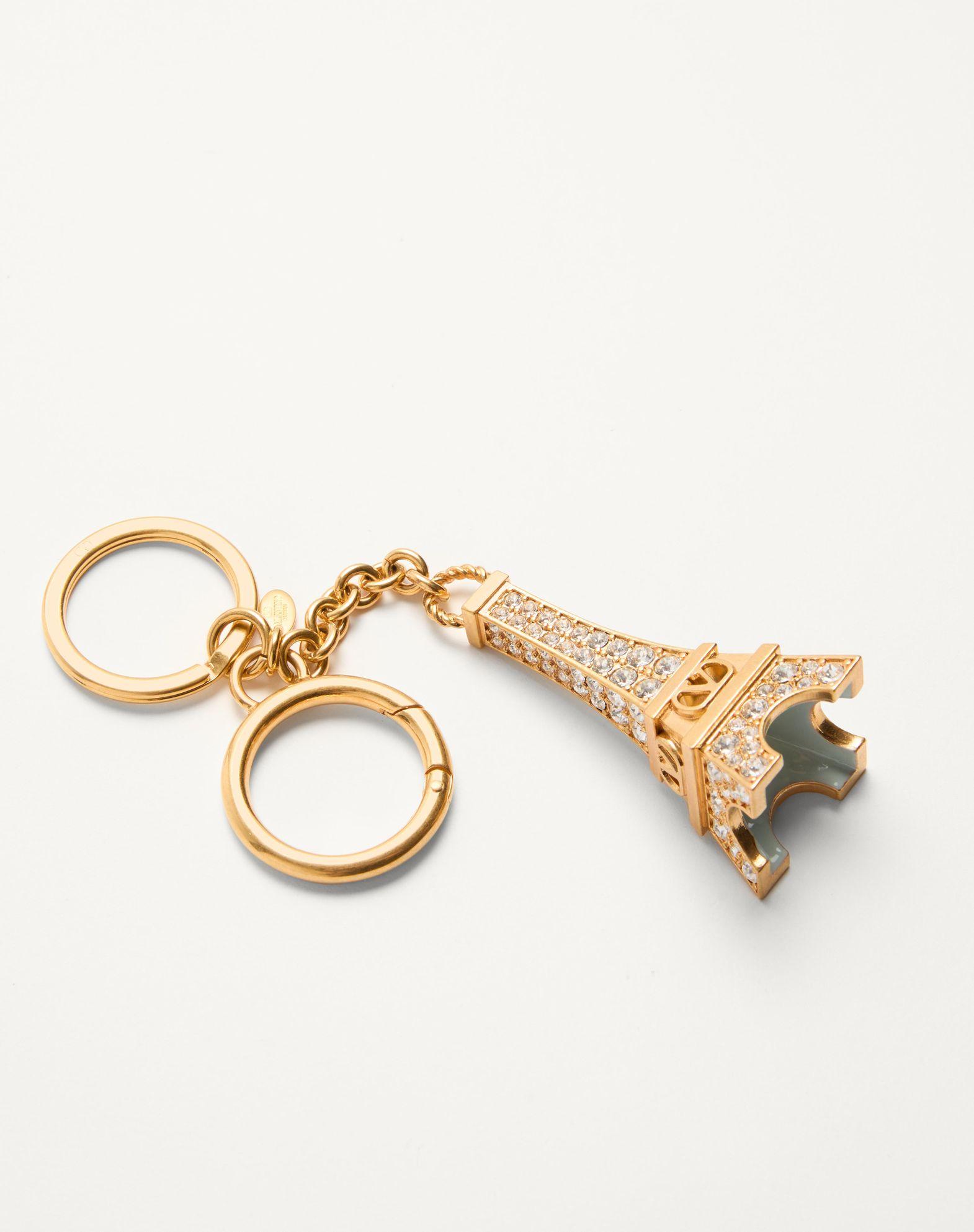 Valentino Garavani Le Chat De La Maison Nylon Bag Charm With Key Ring Product Image